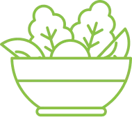 Icône de salade